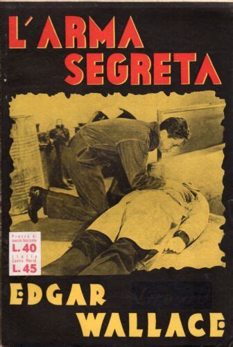 Gialli Attualita Edgar Wallace L Arma Segreta Ebay