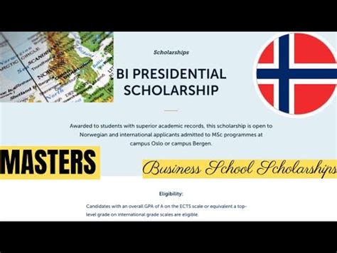 Bi Presidential Scholarships For International Students To