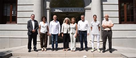 Visita Institucional De La Ministra De Transportes A Sant Feliu