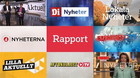 Swedish TV News Intros 2020 Openings Compilation HD YouTube