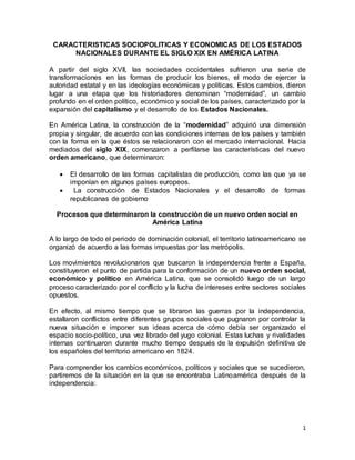 La Construcci N De Los Estados Nacionales En Am Rica Latina Pdf