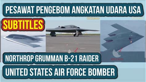 B Raider Pesawat Siluman Pengebom Antarbenua Strategis Angkatan