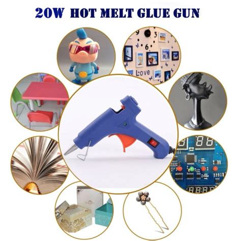 Semenyih Hot Melt Glue Gun W Repair Tool Diy Mini Gun Heat Temperature Shopee Malaysia