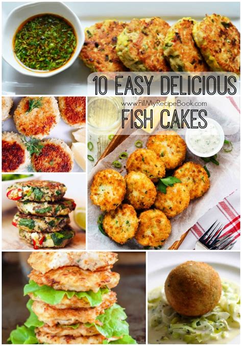 10 Easy Delicious Fish Cakes Fb Fill My Recipe Book