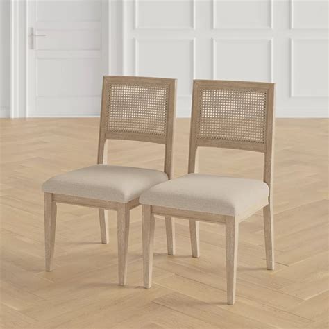 Deleon Side Chair In Gray Joss Main Dining Chairs Solid Wood