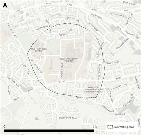 Royal Shrewsbury Hospital walking schemes | Shropshire Council