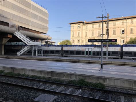 Marseille D G Ts Importants La Gare Blancarde Le Trafic Des Trains