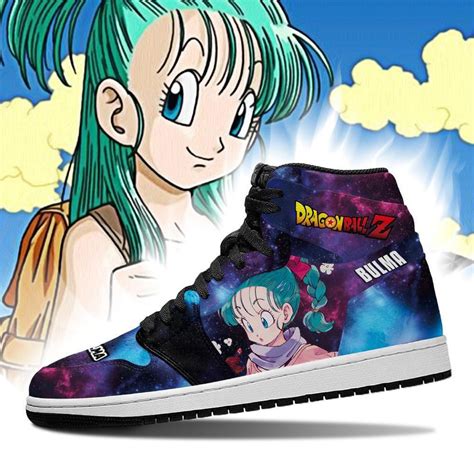 Bulma Sneakers Galaxy Custom Dragon Ball Anime Shoes Gear Anime