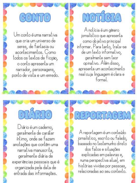 Generos Textuais Generos Textuais PDF | PDF