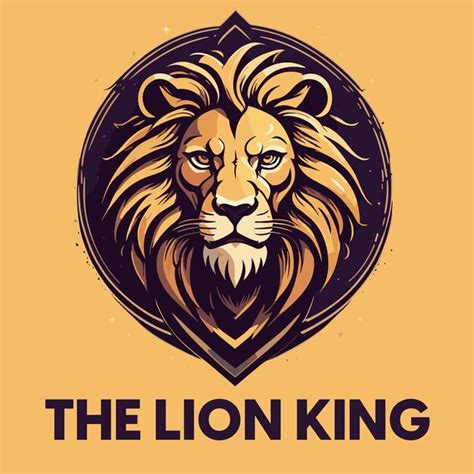 Premium Vector Lion King Logo