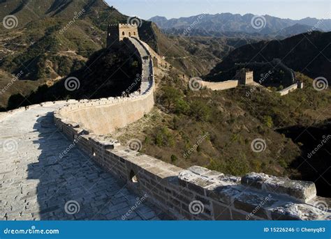 Grande Muralha Do Simatai Da Porcelana Foto De Stock Imagem De Longo