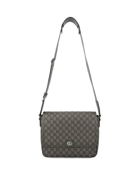 Gucci Gg Supreme Foldover Top Messenger Bag For Men Lyst