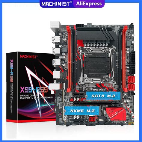 MACHINIST X99 Motherboard LGA 2011 3 Set Kit With Core I7 6800K