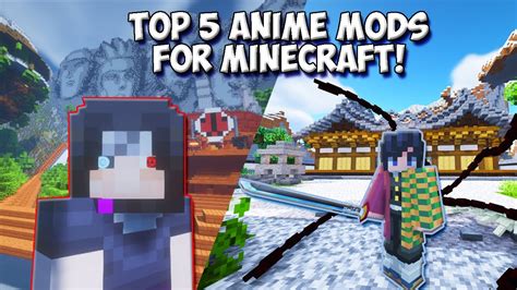 Top 5 Anime Mods For Minecraft Minecraft Anime Mod 2022 YouTube