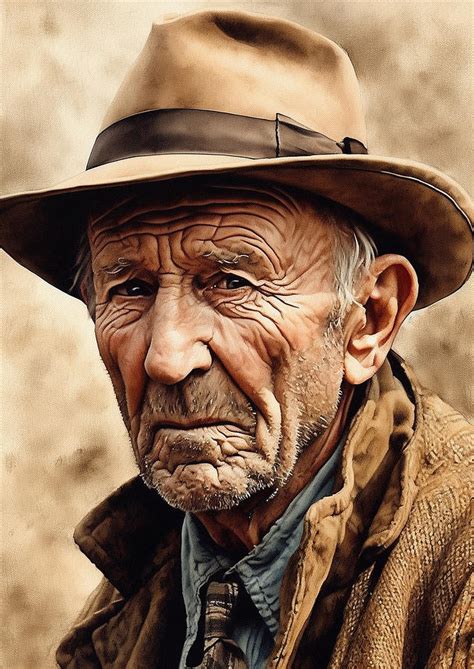 Walter Brennan Digital Art By Thuy Dinh Thi Fine Art America