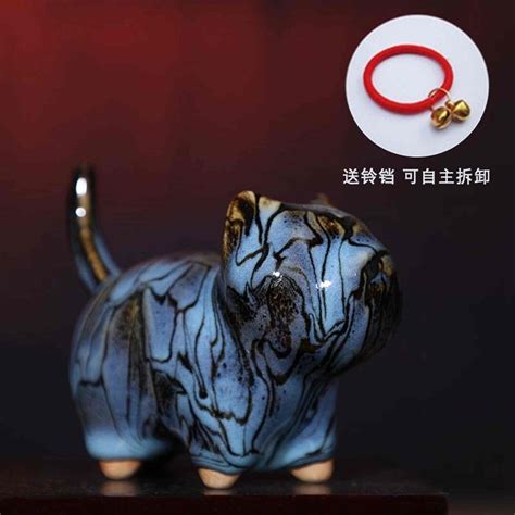 Chinese Yixing Zisha Tea Pet Statue Carving Cat Image Etsy