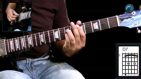 Tr Ade S Tima Em Acorde Blues Aula De Guitarra Youtube