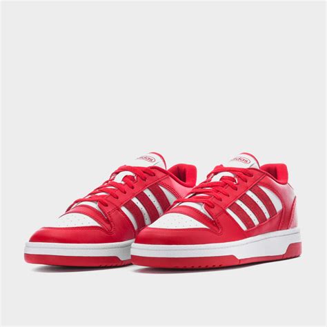 Adidas Mens Break Start Low Sneake Redwhite 183140 Red Tekkie Town