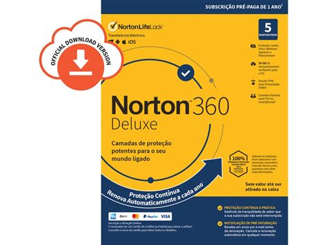 Software Norton Deluxe Gb Dispositivos Ano Smartphone