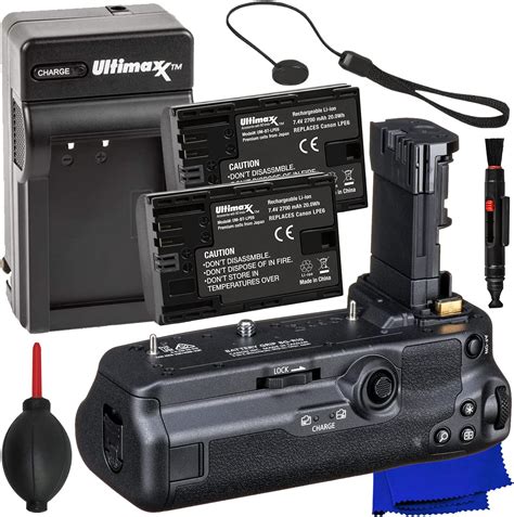 Amazon Ultimaxx Essential Canon BG R10 Battery Grip Bundle