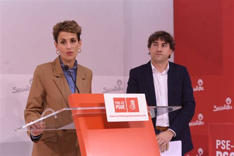 La Reelecci N De Mar A Chivite En Navarra Se Bloquea Y El Pnv Le Insta