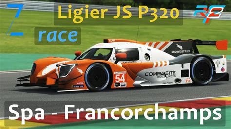 Spa Francorchamps Ligier Js P Rfactor Youtube