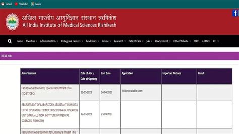 AIIMS Rishikesh Recruitment 2023 Apply Online For 35 Posts Check