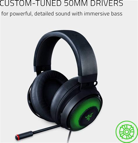 Razer Kraken Ultimate RGB USB Gaming Headset THX 7 1 Spatial Surround