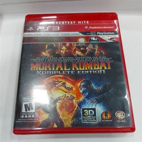 Mortal Kombat Komplete Edition Ps Midia Fisica Original Shopee Brasil