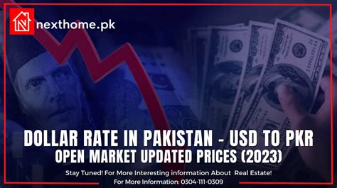 Dollar Rate In Pakistan Usd To Pkr Open Market Updated Prices