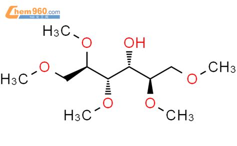 70051 80 8 D MANNITOL 1 2 3 5 6 PENTA O METHYL 化学式结构式分子式mol 960化工网