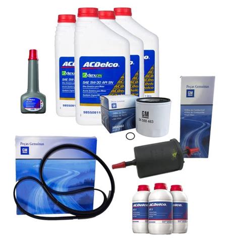 Kit Revisao Mil Km Aditivo Original Gm Chevrolet Cod Ref