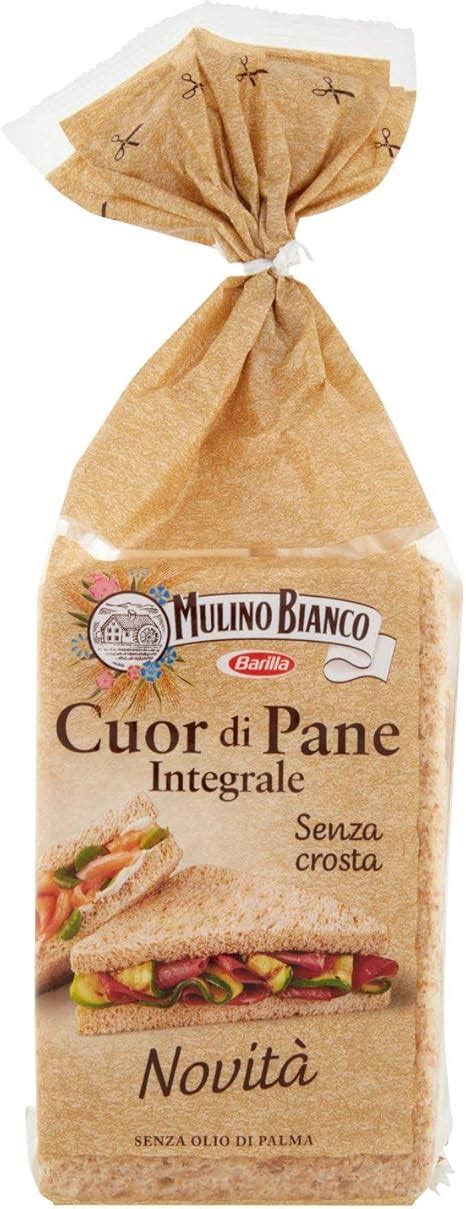 Mulino Bianco Cuor Di Pane Integrale Senza Crosta Ideale Per