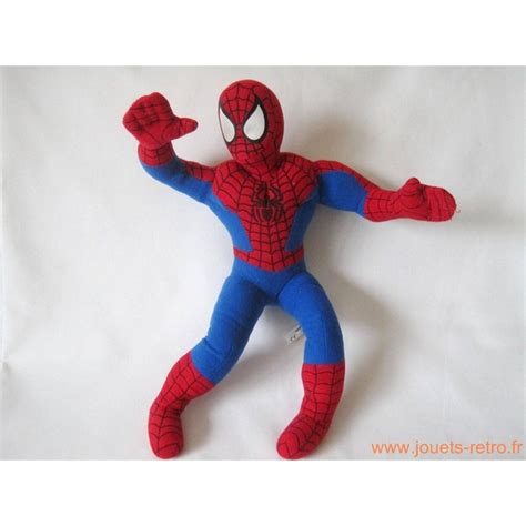 Peluche Spiderman Cm Jouets R Tro Jeux De Soci T Figurines Et