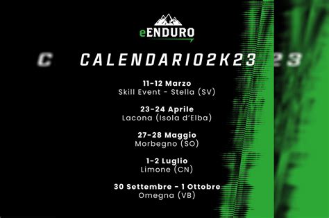 Calendario E Enduro