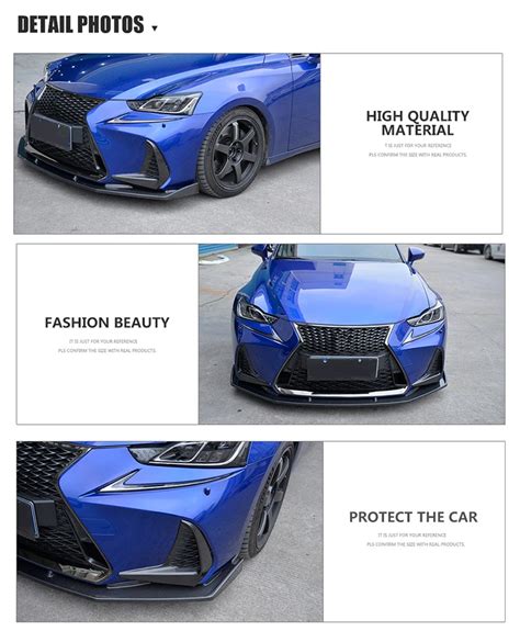 Is300 Is350 Carbon Fiber Front Lip Spoiler For Lexus Isis F Sport 17 18 Buy Spoiler For Lexus