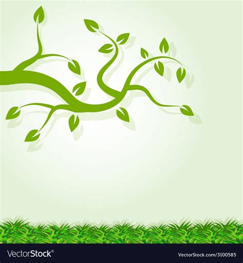 Cute Spring Background Sample Royalty Free Vector Image