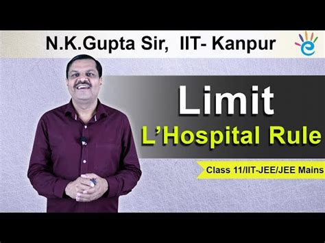 Limit L Hospital Rule Class 11 IIT JEE JEE Mains