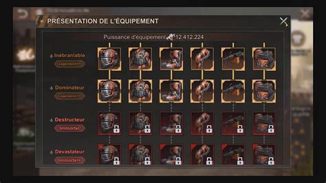 State Of Survival Serveur Ptr Nouveaux Equipements De Chef Fr