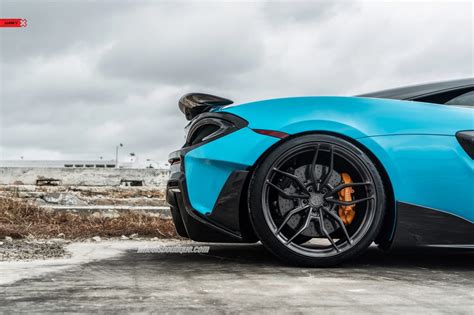 Mclaren 600lt Miami Blue On Anrky An11 Gallery Wheels Boutique