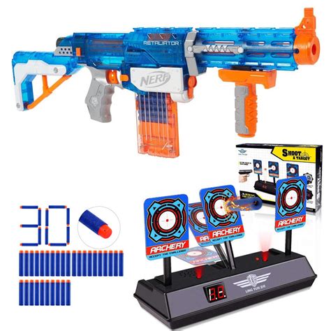 Zestaw Nerf N Strike Elite Retaliator Sonic Ice A4916 Tarcza