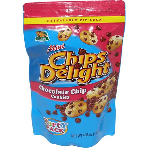 Chips Delight Mini Chocolate Chip Cookies 130g Chips And Crackers