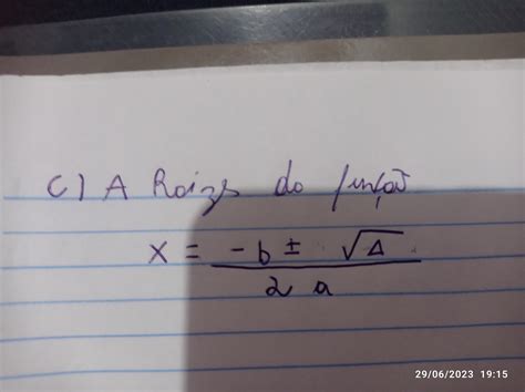 1 A Função F X 2x² 4x 6 Descreva A A B C B ∆ B² 4ac C As