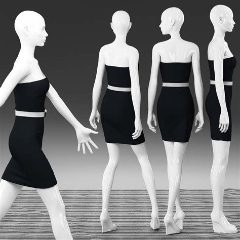 3d Woman Mannequin Model 40 Free Download Model Women