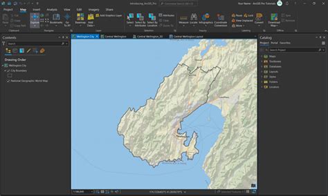 Einf Hrung In Arcgis Proarcgis Pro Dokumentation