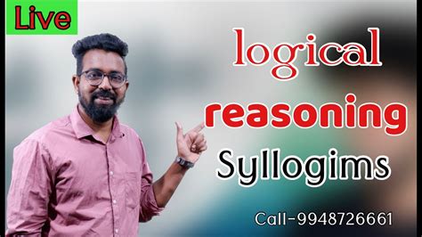 Logical Reasoning Syllogisms Apsi Pc Youtube