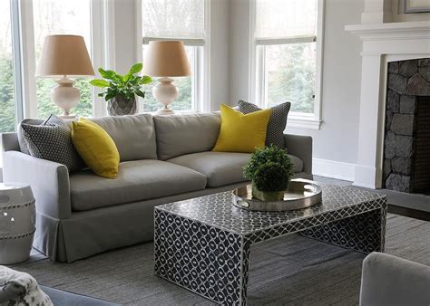 Canary Yellow Velvet Sofa Baci Living Room