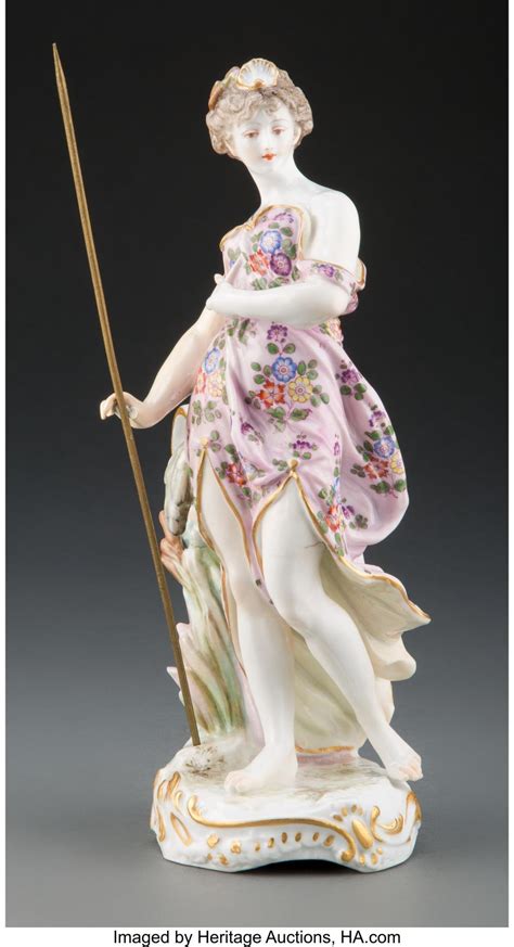 Sold At Auction A German Porcelain Figure 20th Century Marks Pseudo