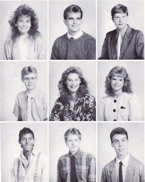 1980s Yearbook Pictures - as authentic as it gets | Yearbook pictures, Yearbook, 80s hair