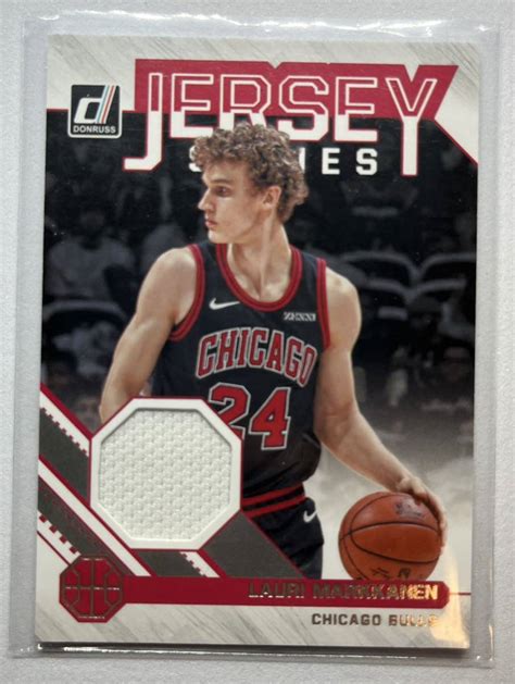 Yahoo オークション LAURI MARKKANEN CHICAGO BULLS jersey card pan